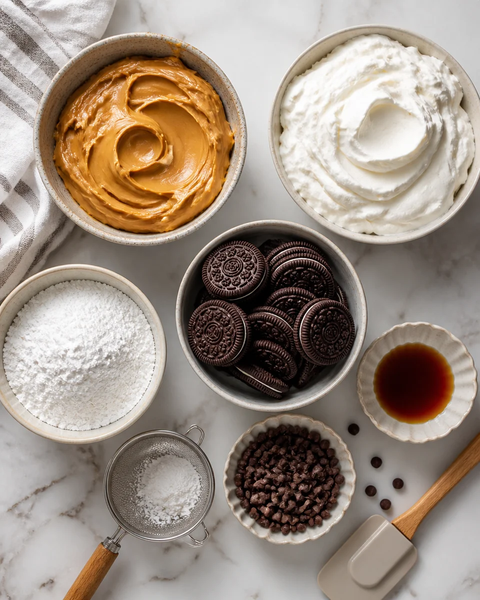 No-Bake Peanut Butter Chocolate Icebox Cake