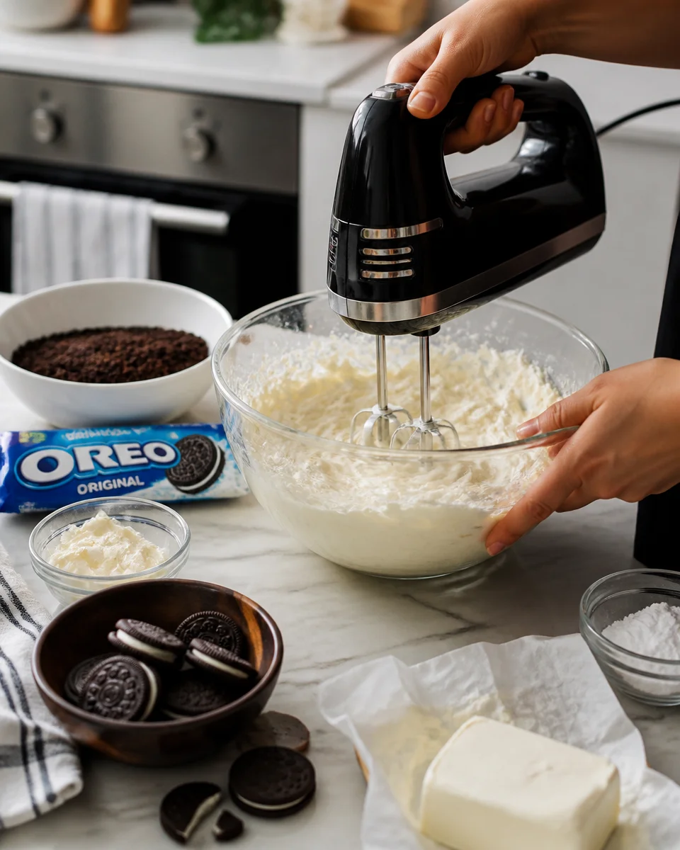 Oreo Dirt Cake with Gummy Worms