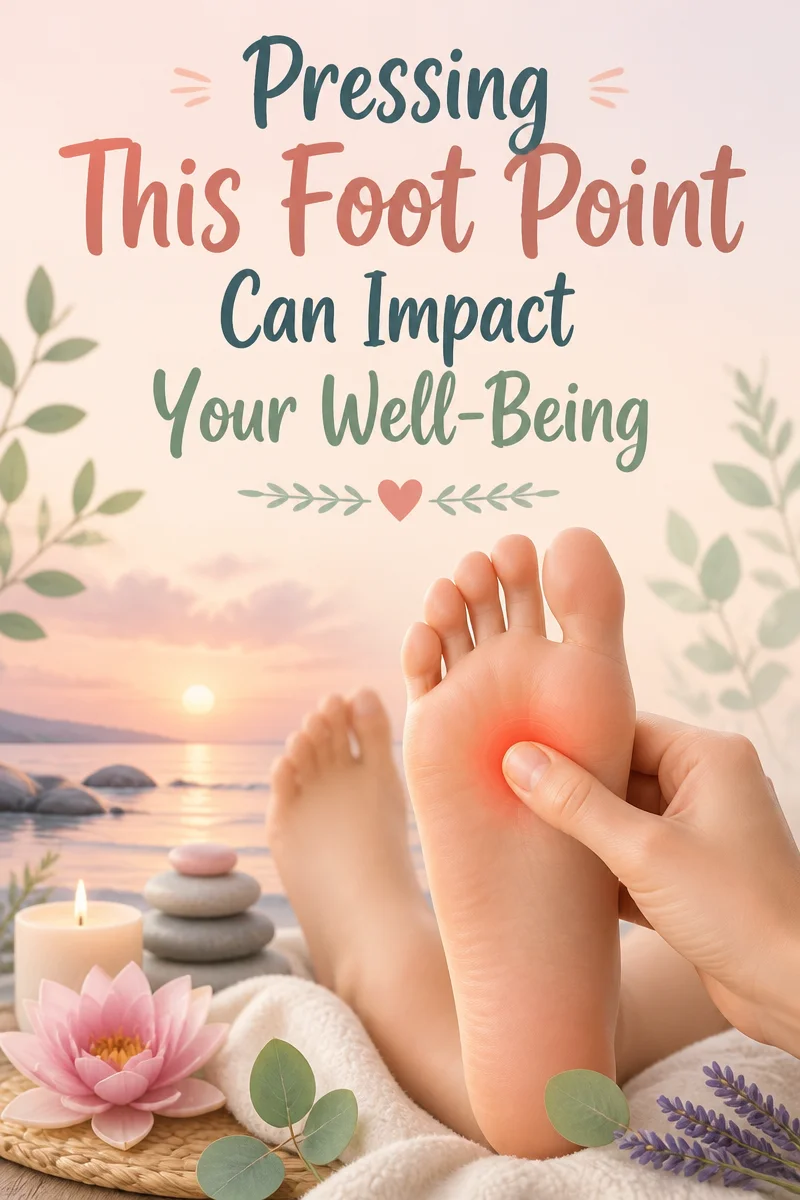 Pressing This Foot Point Can Affect Your Body