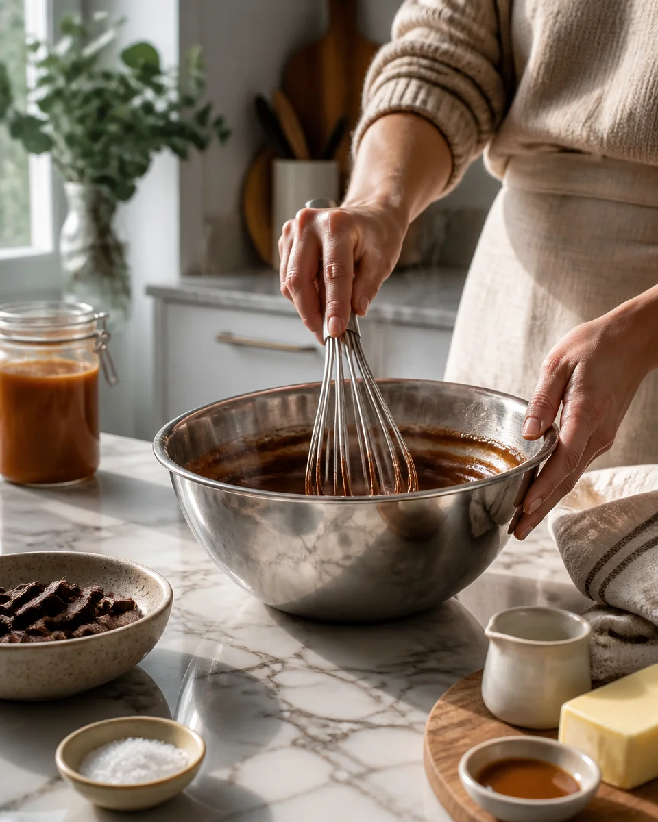 Salted Caramel Chocolate Mousse