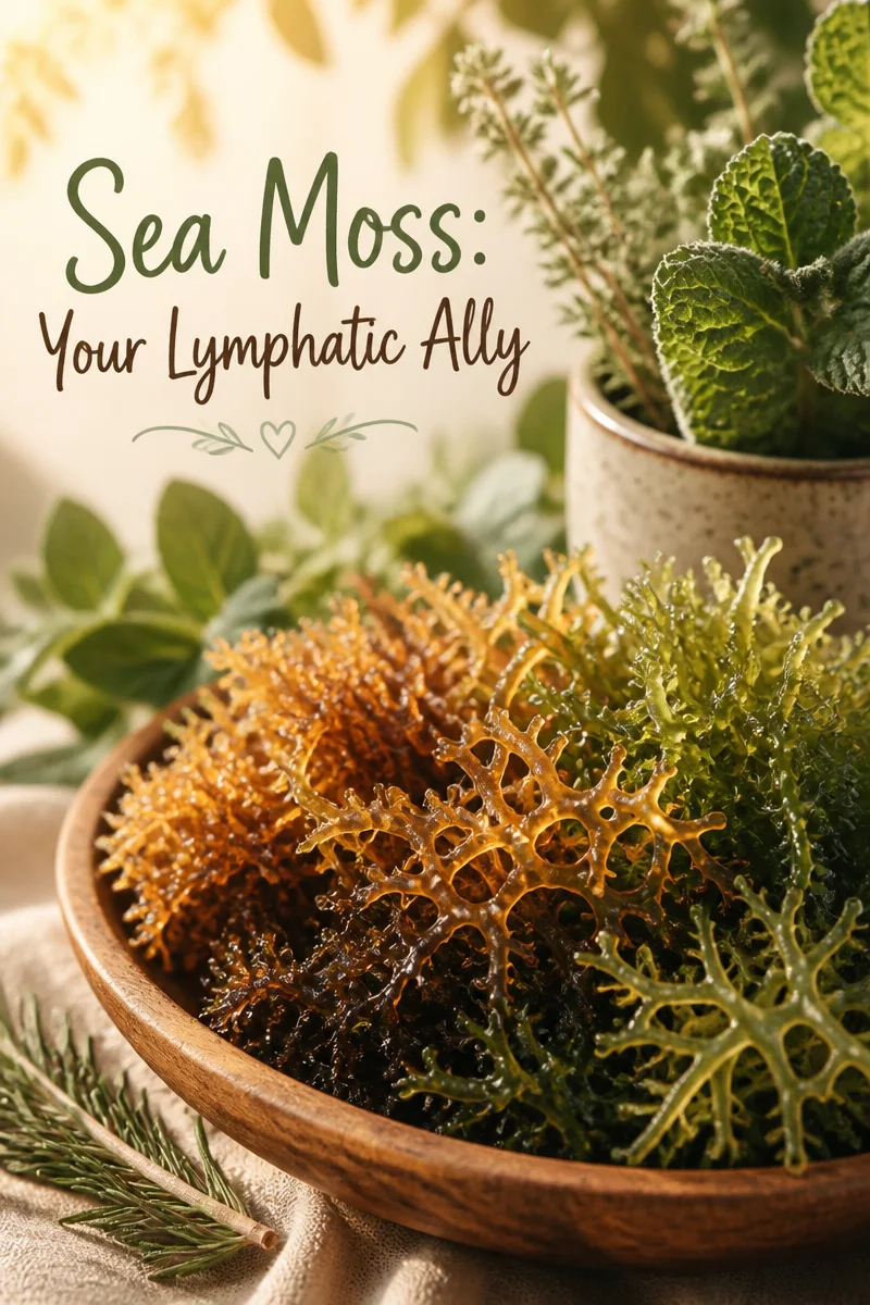 Sea Moss Is A Powerful Lymphatic Cleanser