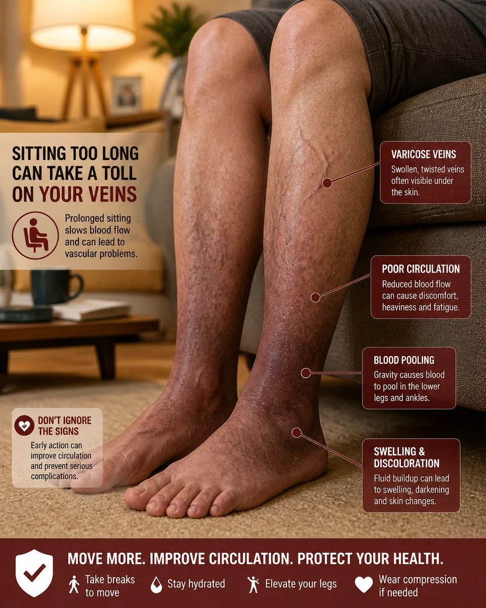 Sitting Can Have Serious Effects On Your Health