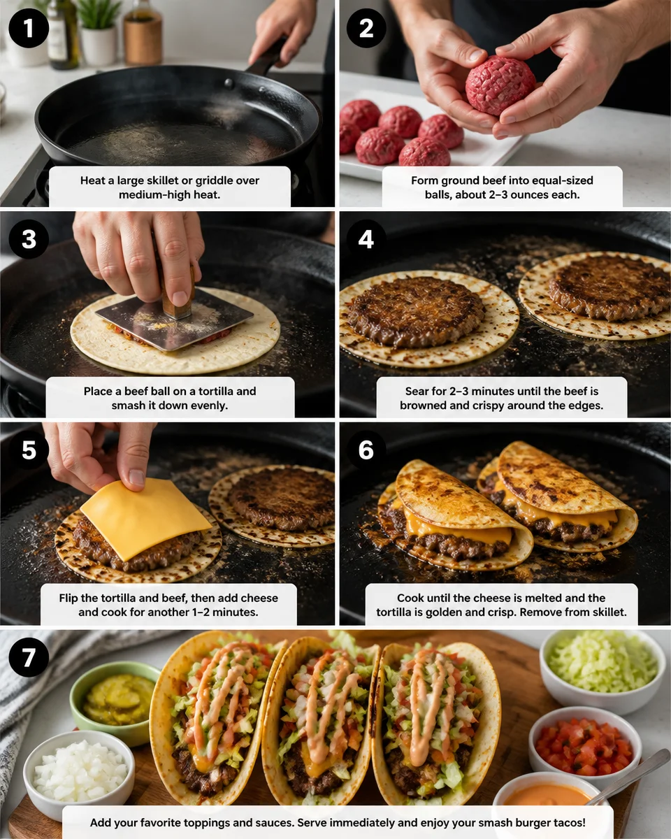 Smash Burger Tacos (Better Than Any Restaurant!)