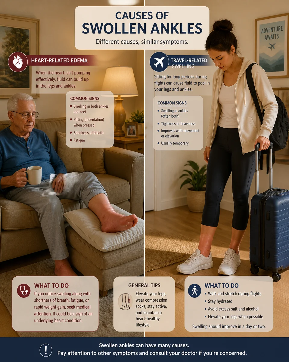 Swollen Ankles Can Look Different Depending On The Cause