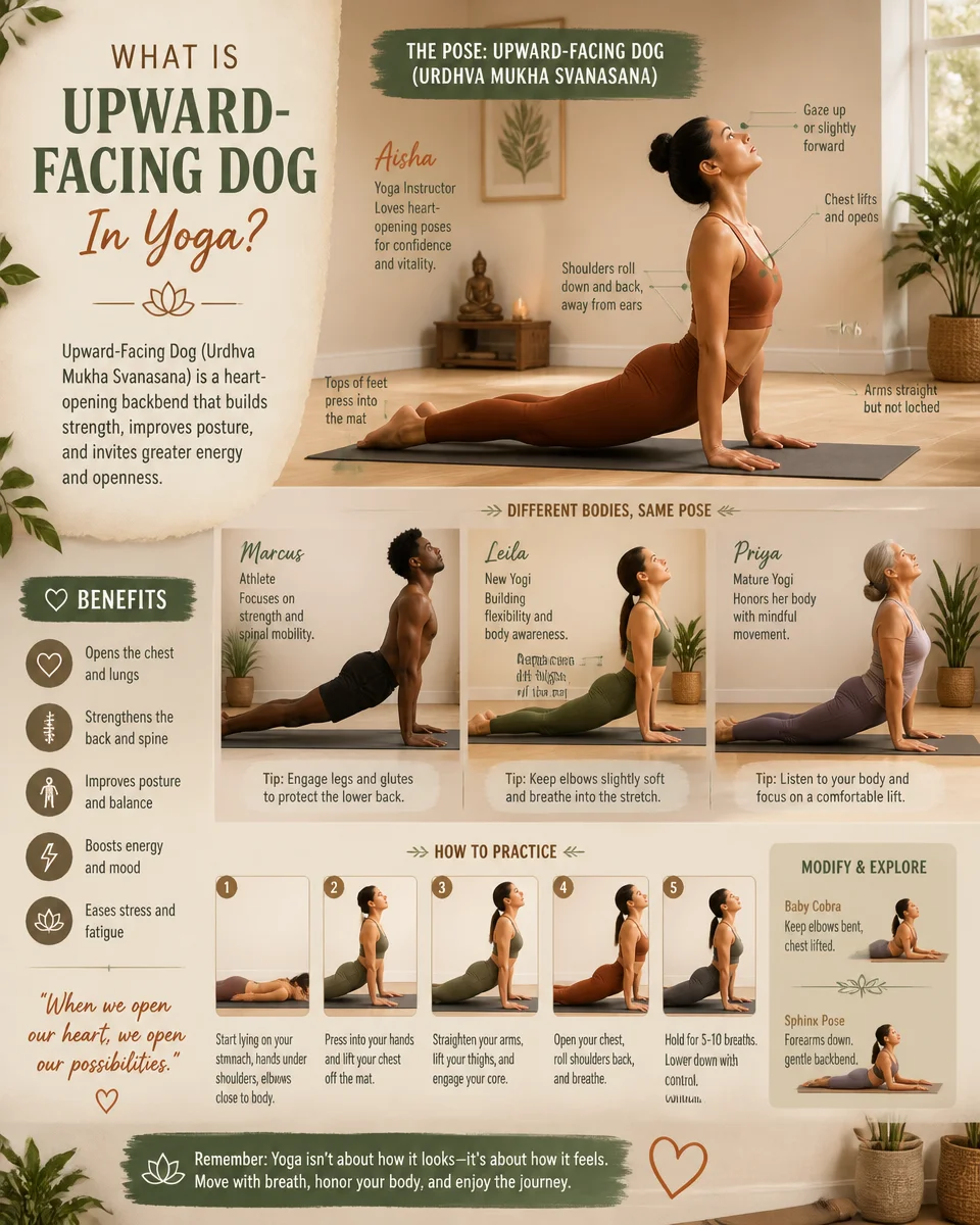 The Correct Way To Perform Upward Dog