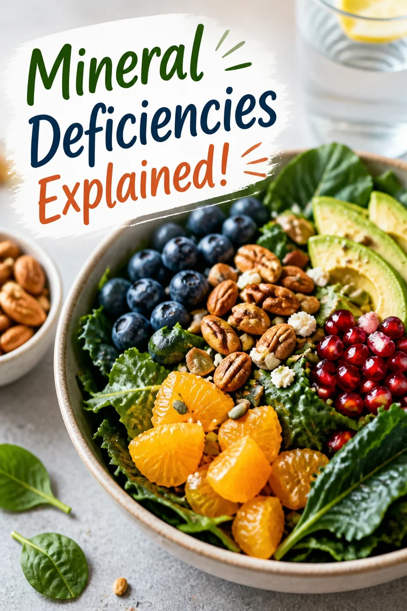 The Mineral Deficiency Symptoms That Can Show Up In Your Body