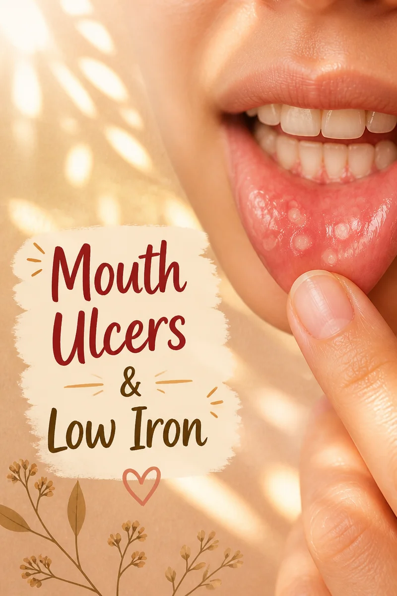 The Mouth Ulcers That Can Show Low Iron