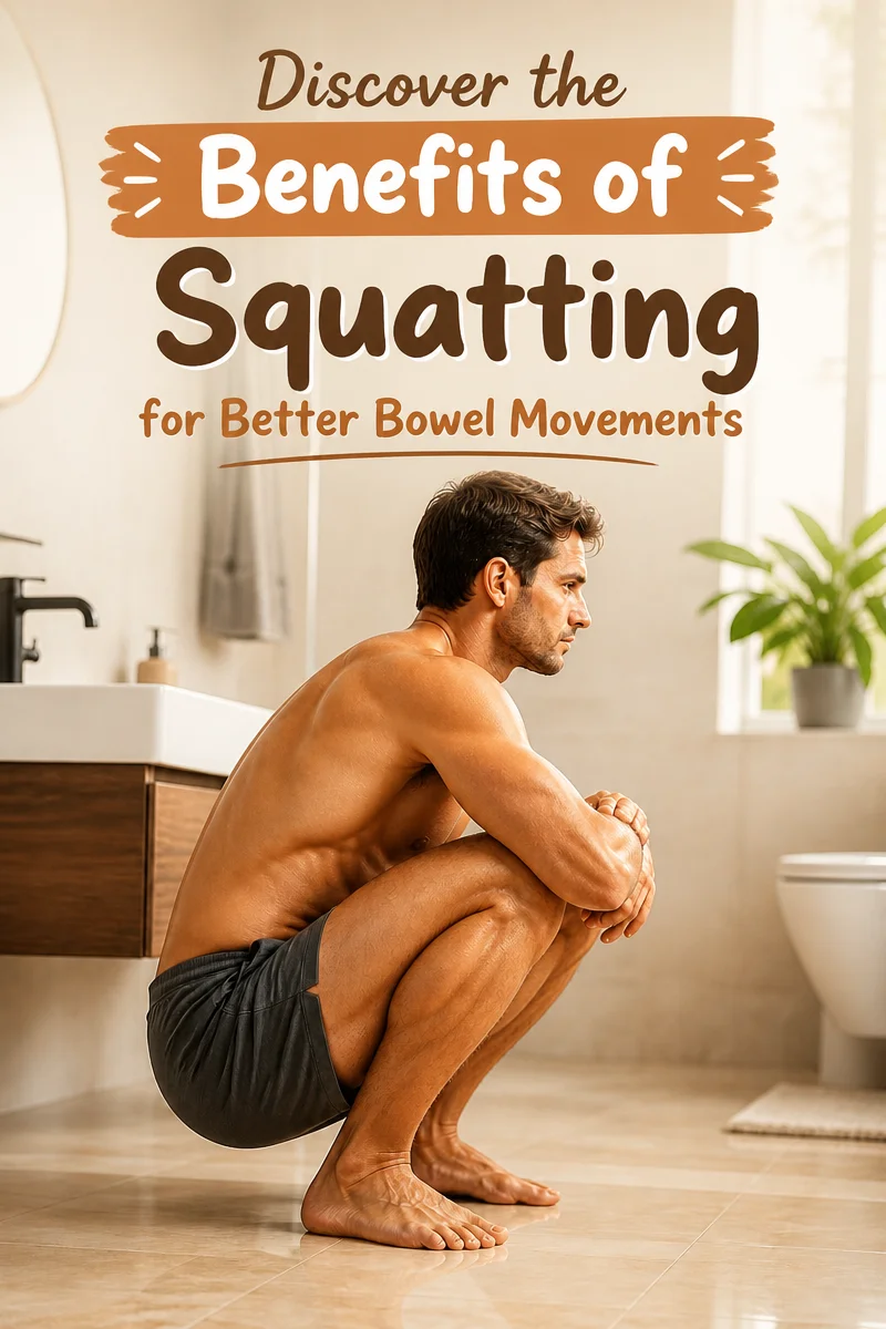 The Natural Squatting Position Can Help Your Body Pass Stool More Easily