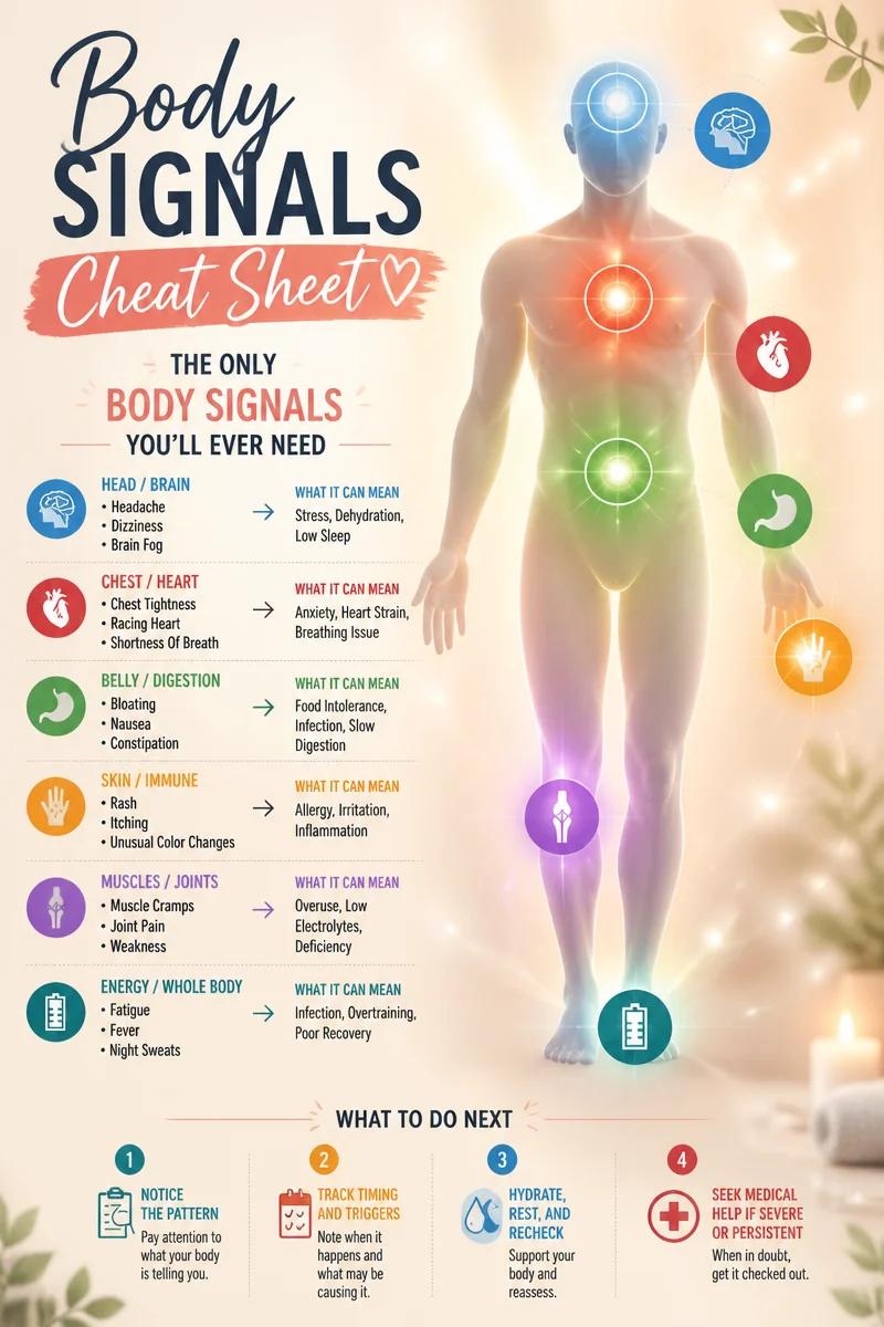 The Only Body Signals Cheat Sheet You’ll Ever Need