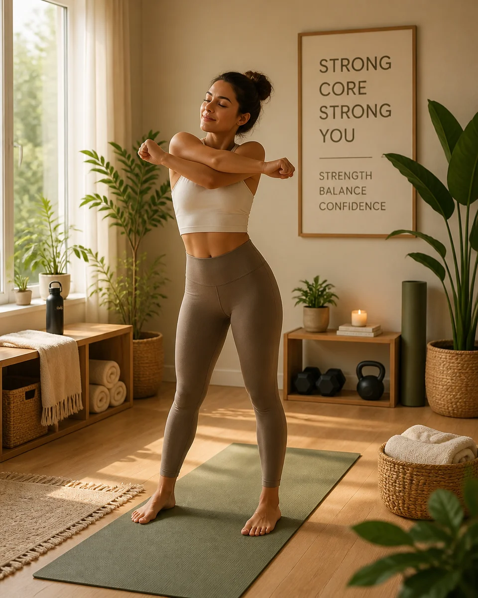 Total Core And Belly Strength Starts With A Simple 15-Min Daily Flow