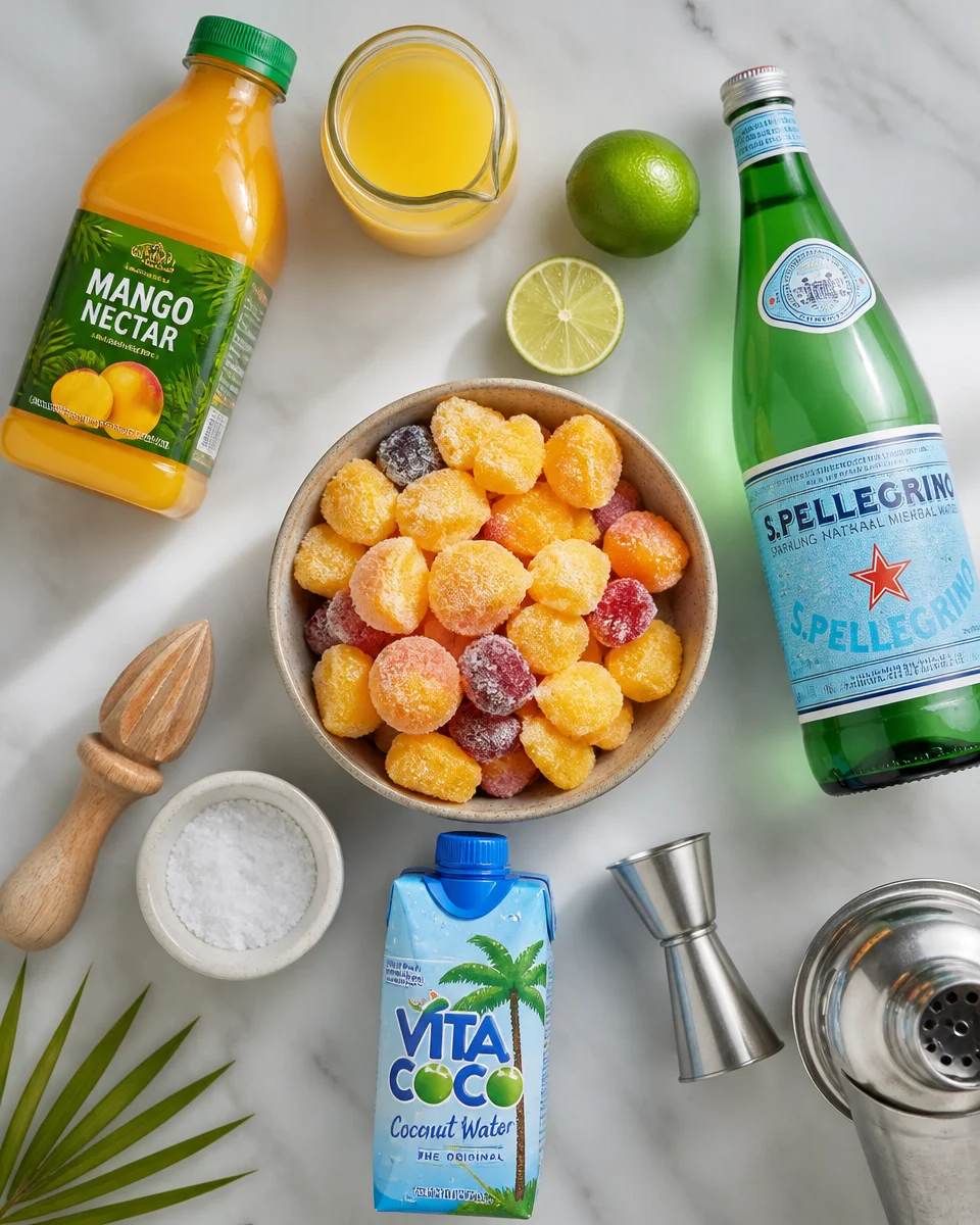 Tropical Mango Pineapple Party Punch