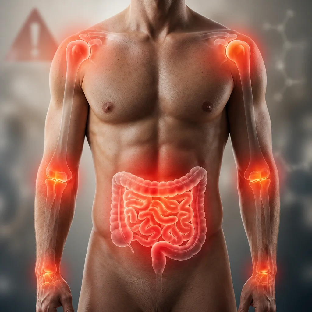 Signs of chronic inflammation and their impact on health and wellness.