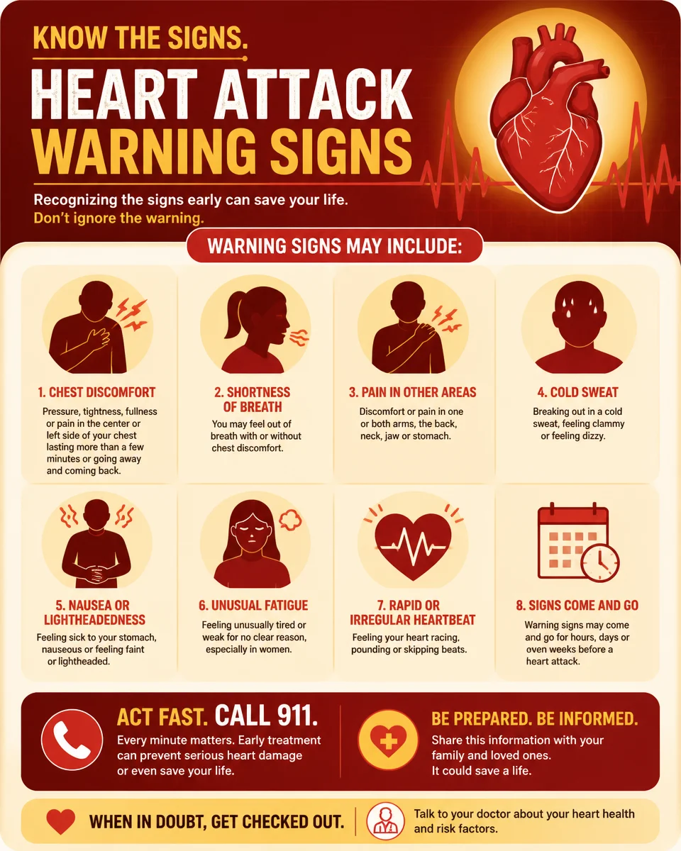 Where Heart Attack Pain Can Actually Show Up on Your Body