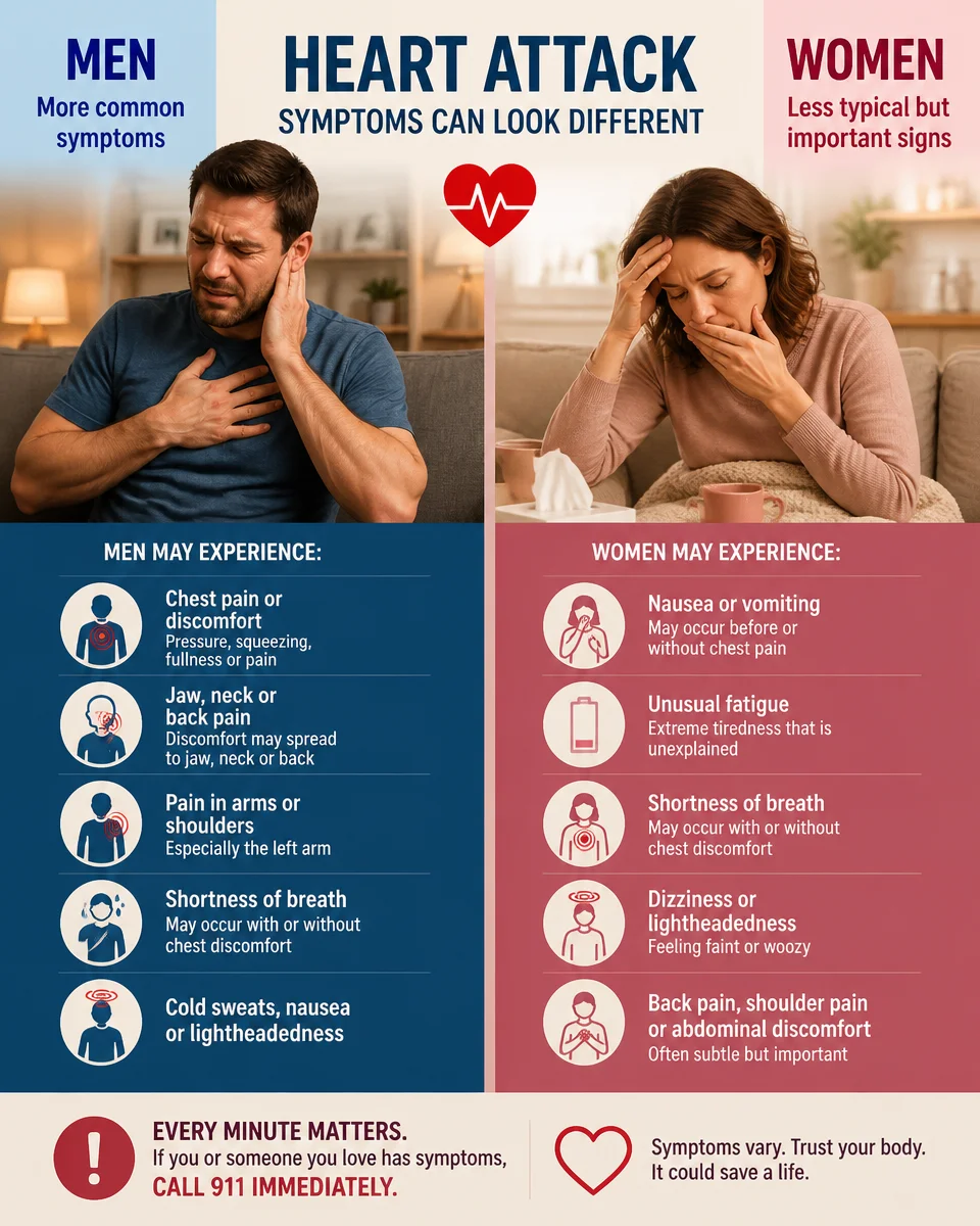 Where Heart Attack Pain Can Actually Show Up on Your Body