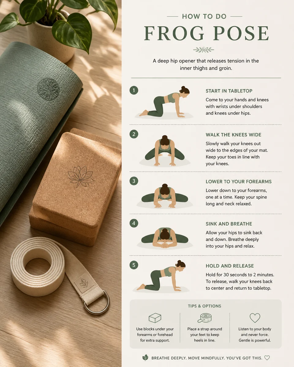 Why You Should Do The Frog Pose Regularly