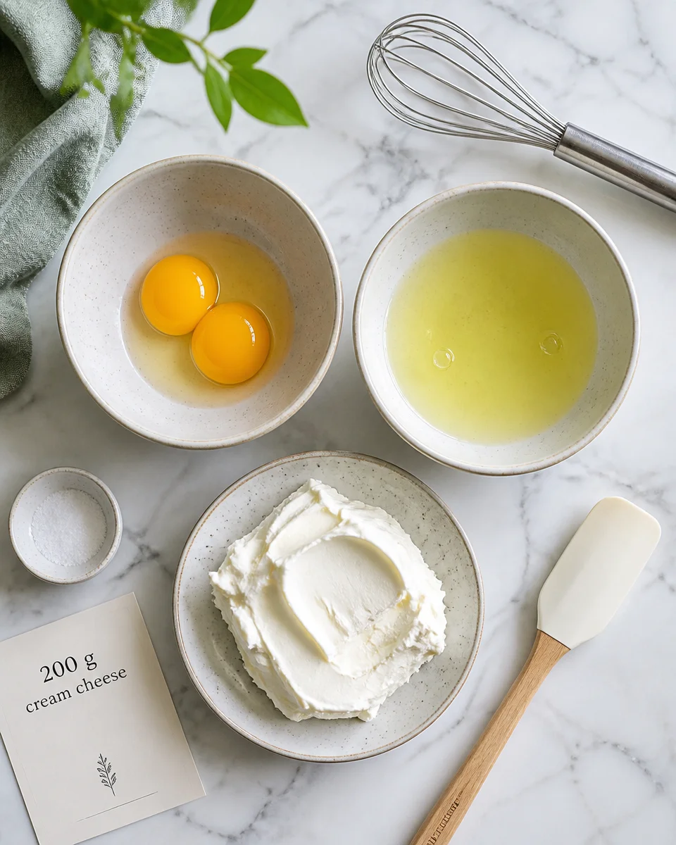2-Ingredient Japanese Cheesecake