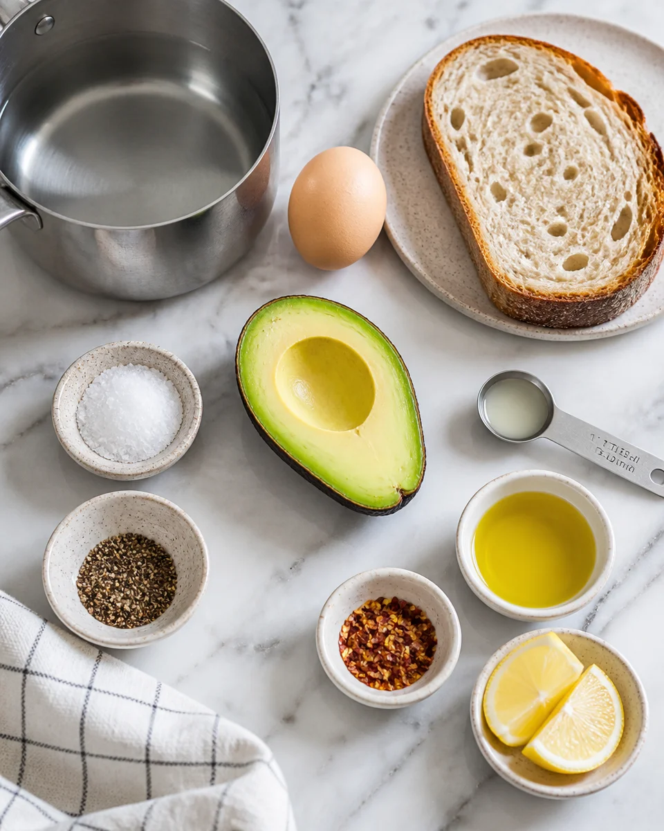 Avocado Toast with Poached Egg