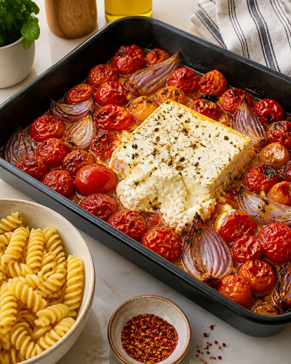 Baked Feta Pasta (The Recipe That Broke the Internet!)