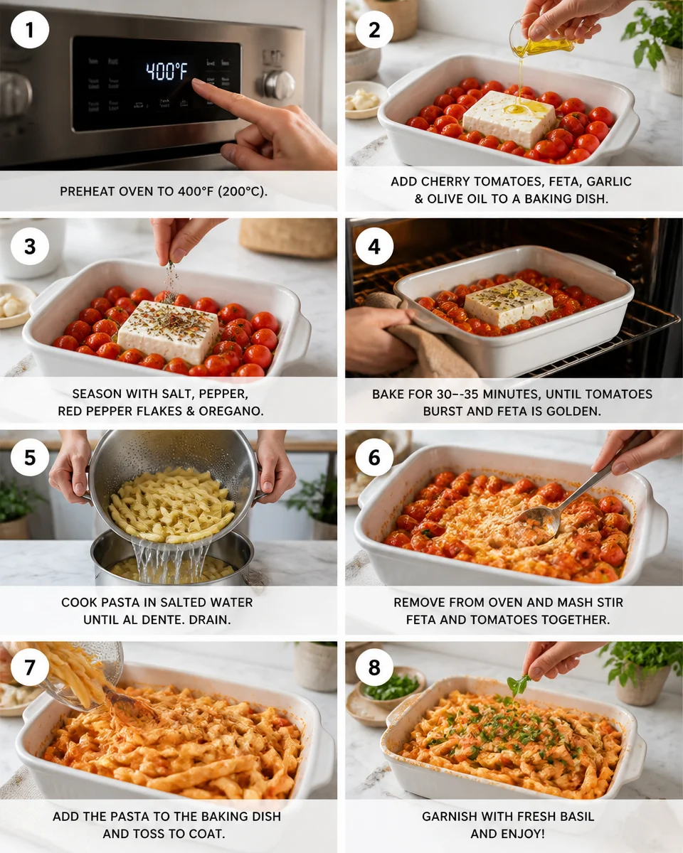 Baked Feta Pasta (The Recipe That Broke the Internet!)