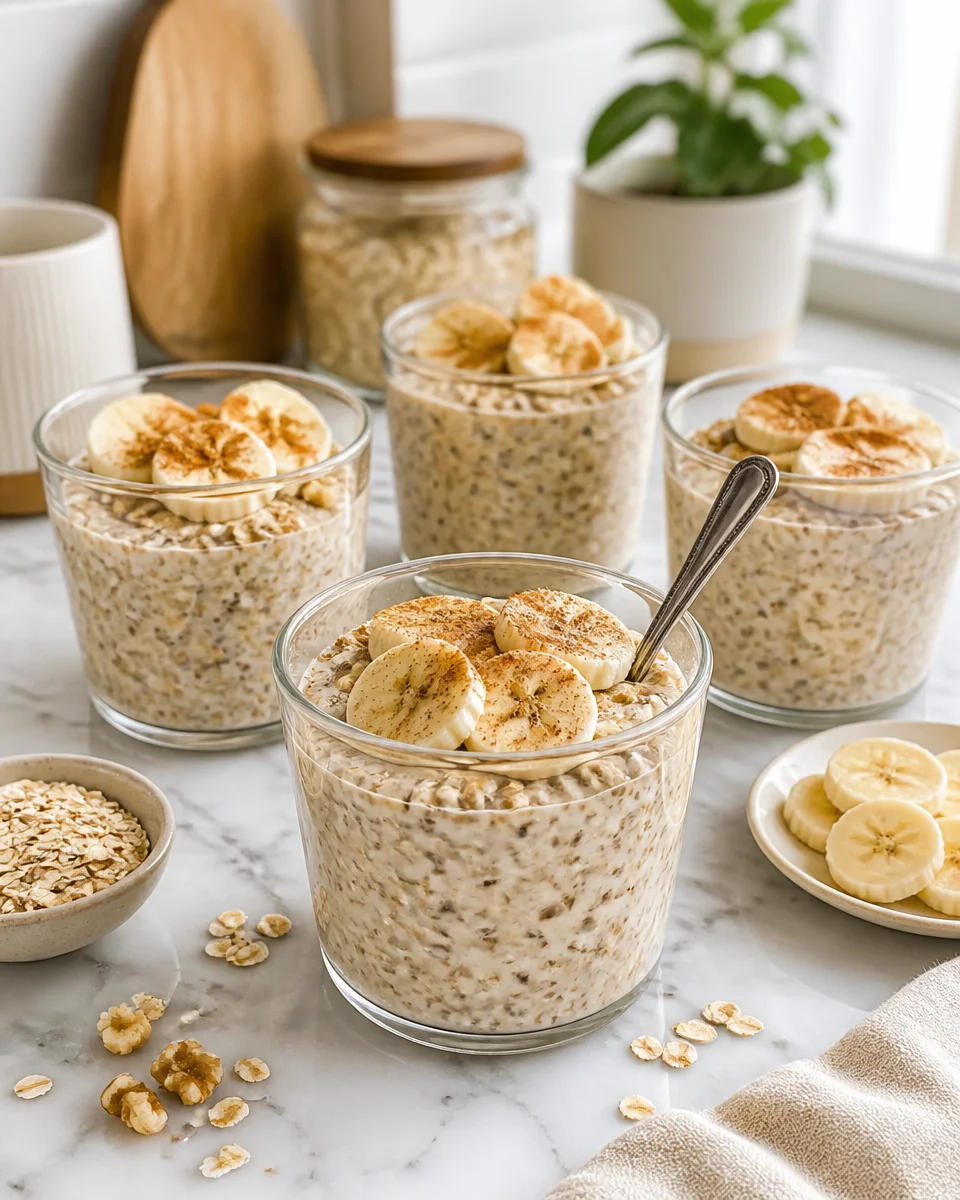Banana Nut Overnight Oats