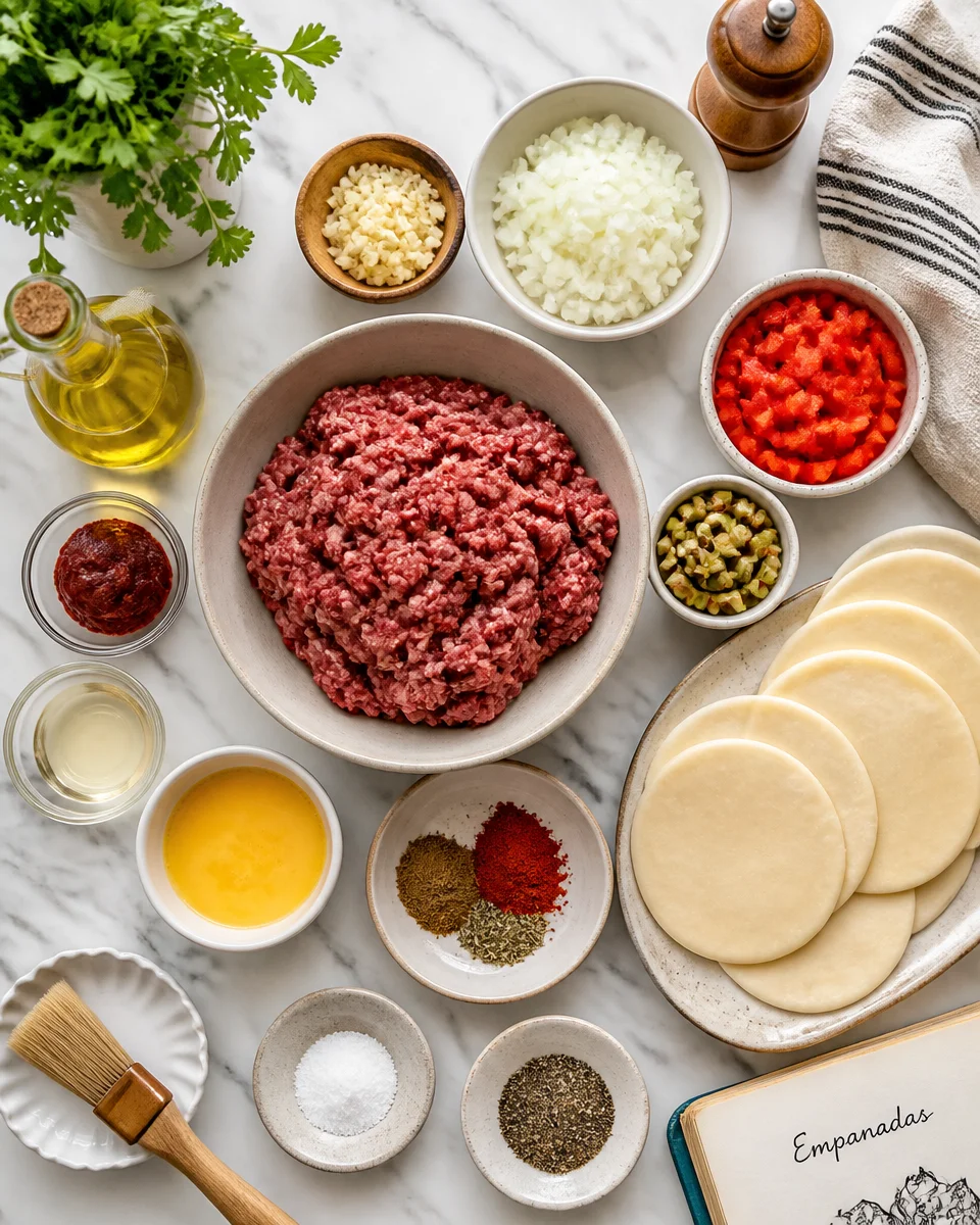Beef Empanadas (Baked or Fried)