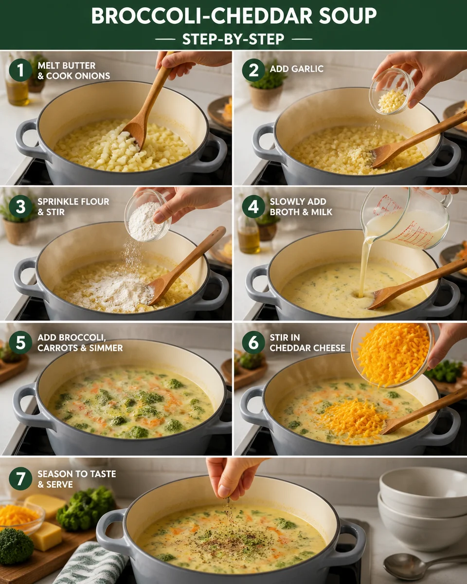 Broccoli Cheddar Soup