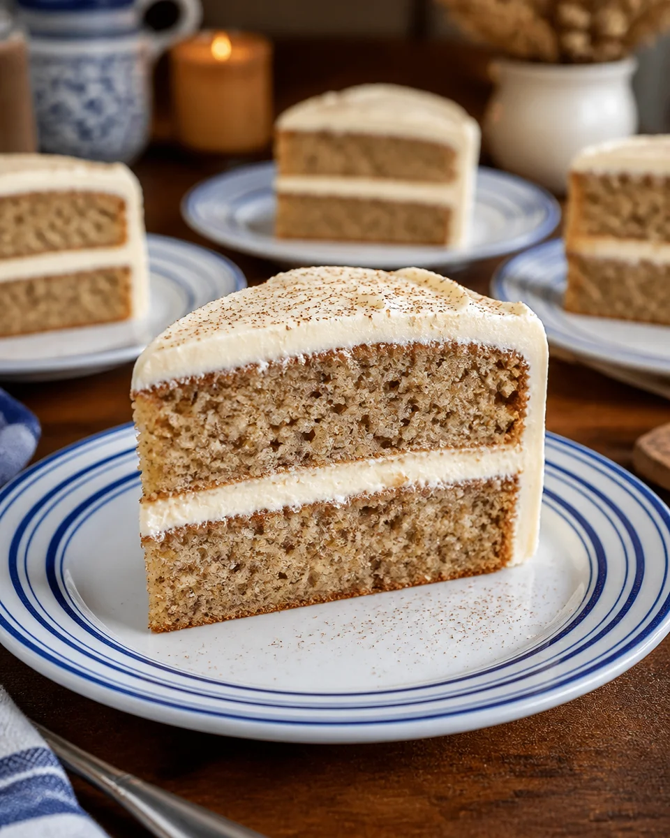 Brown Butter Banana Layer Cake with Cream Cheese Frosting