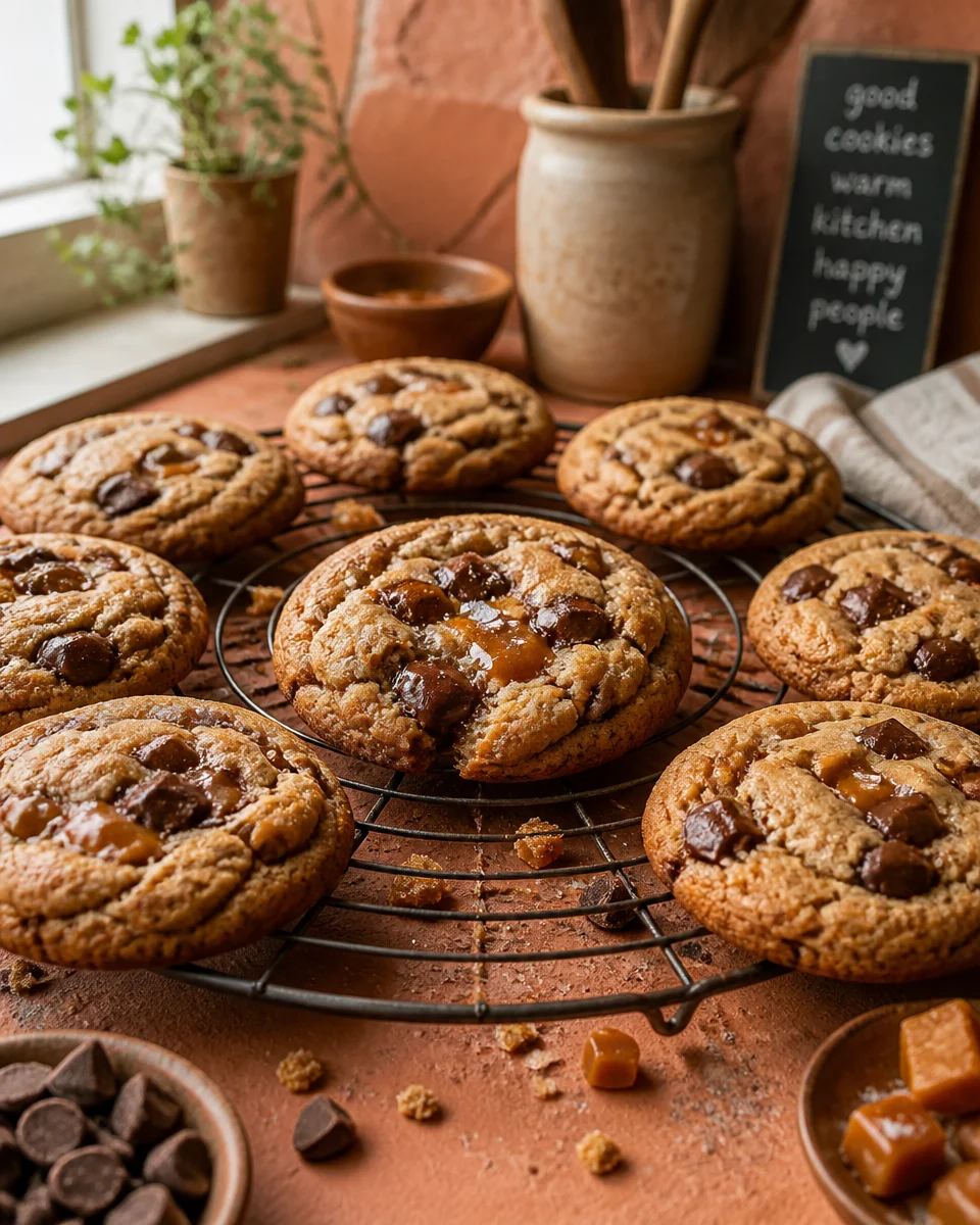 Brown Butter Toffee Chocolate Chip Cookies