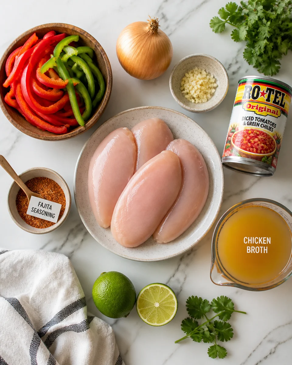 Chicken Fajita Soup