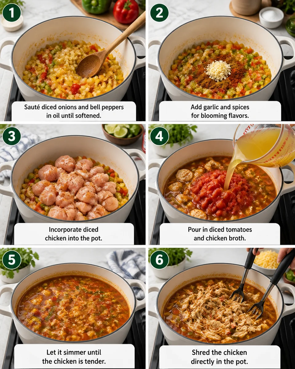Chicken Fajita Soup