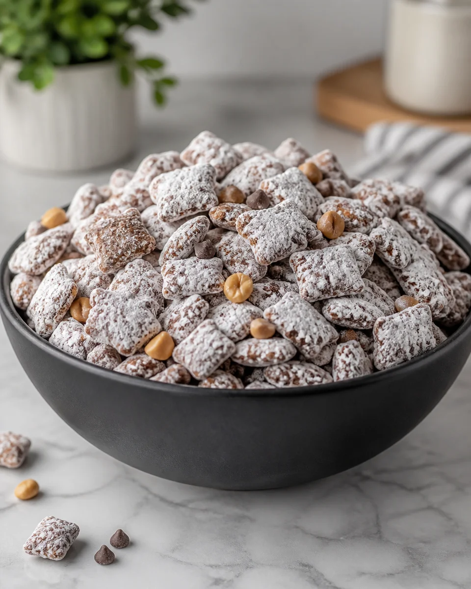 Chocolate Peanut Butter Puppy Chow