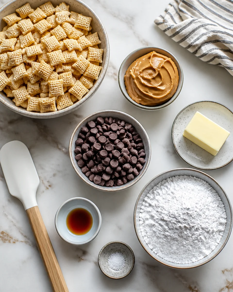 Chocolate Peanut Butter Puppy Chow