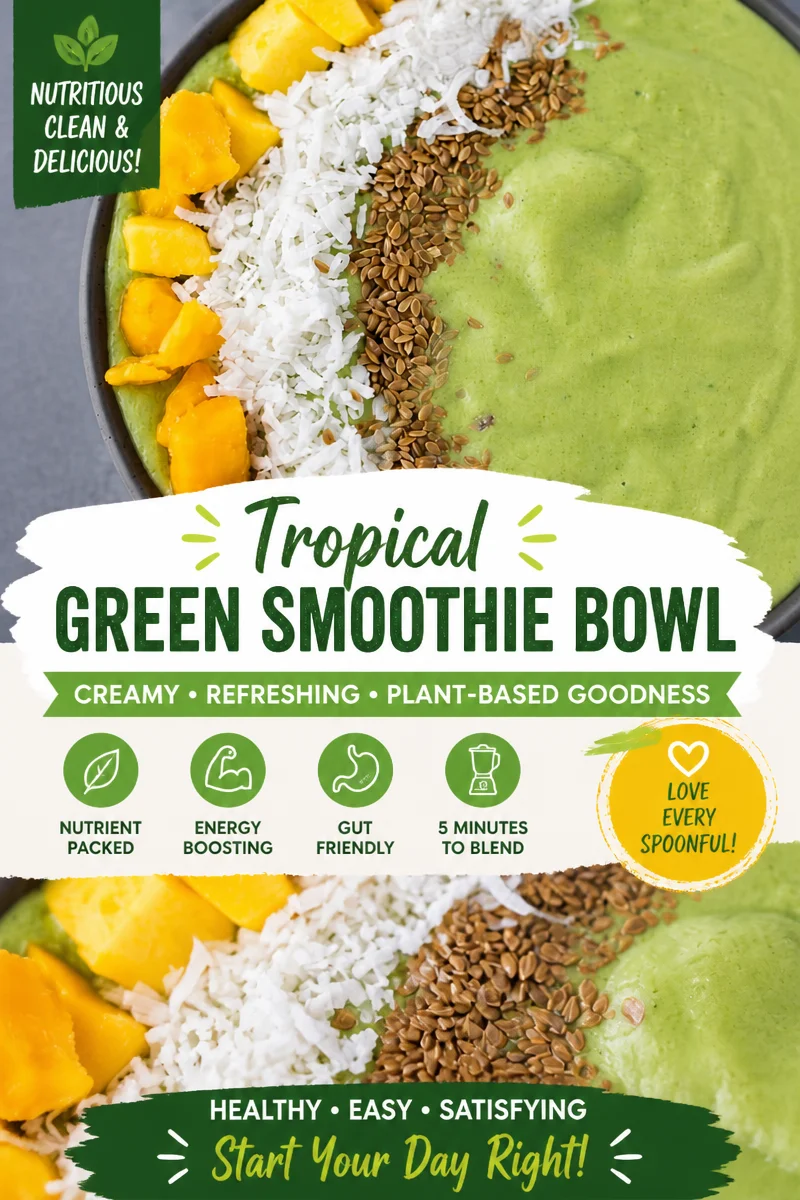 Coconut Mango Smoothie Bowl