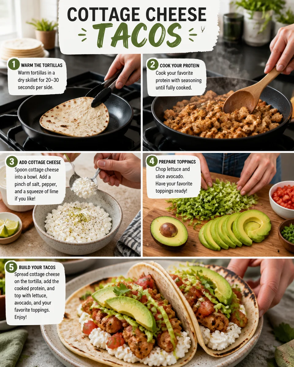 Cottage Cheese Tacos