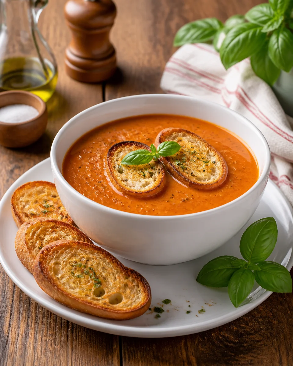 Creamy Tomato Basil Soup