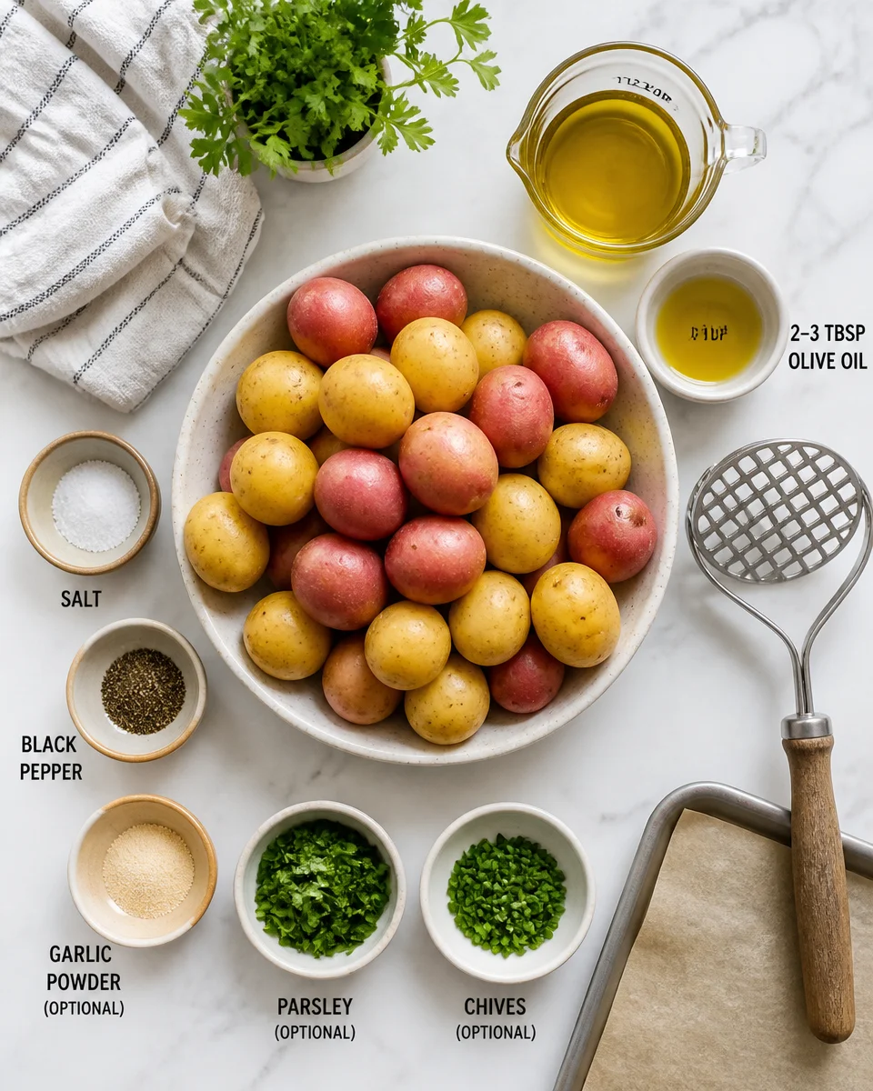 Crispy Smashed Potatoes
