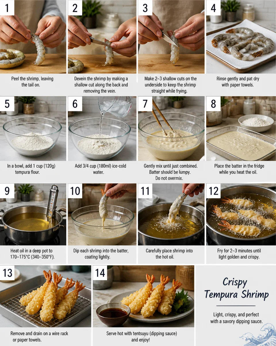 Crispy Tempura Shrimp