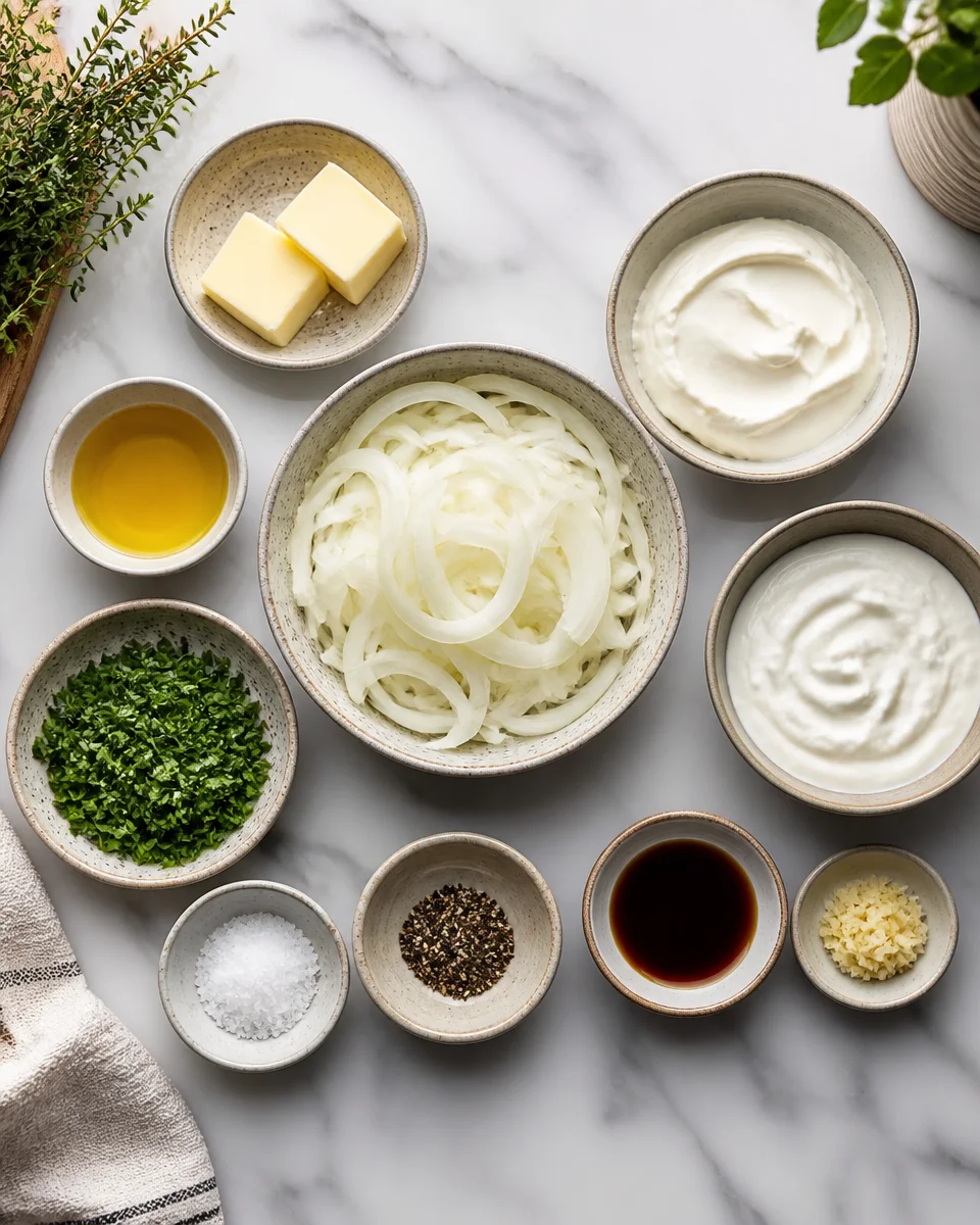 French Onion Dip from Scratch