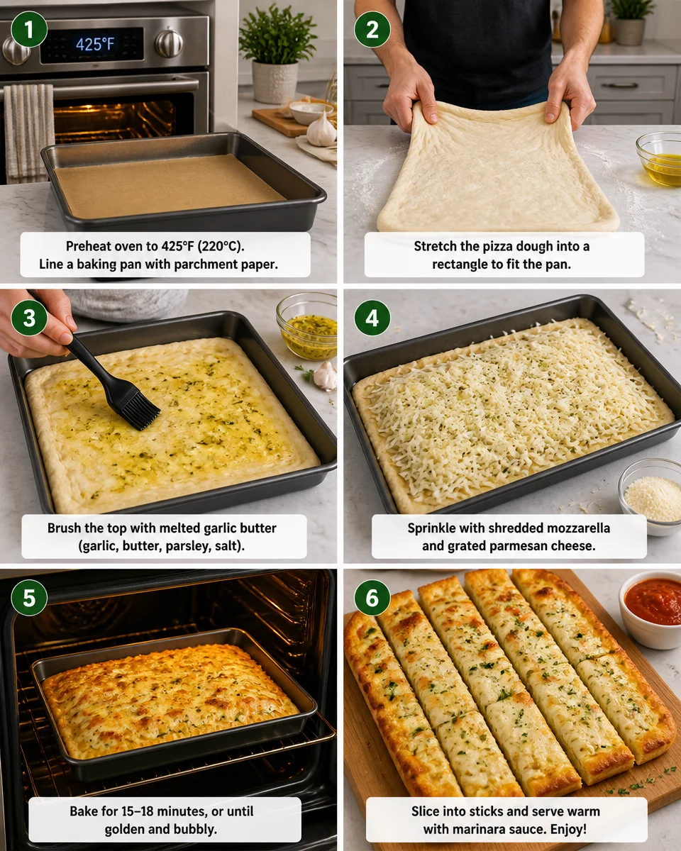 Garlic Bread Cheese Sticks