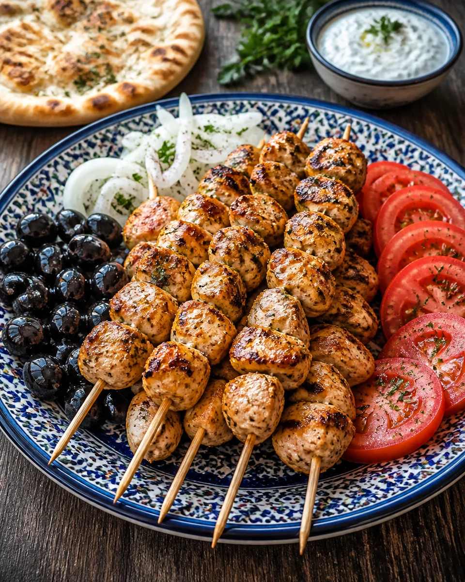 Greek Souvlaki Skewers