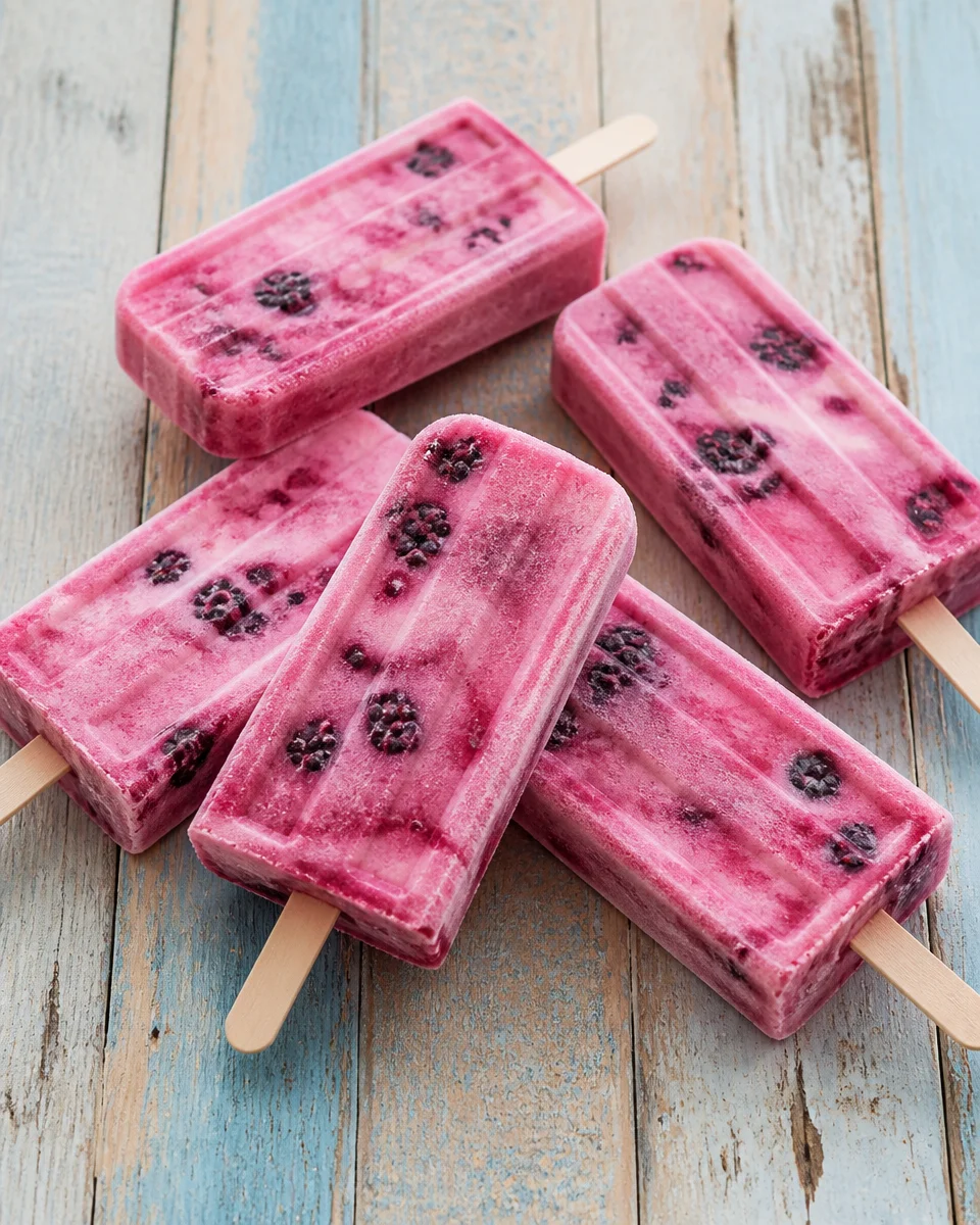 Greek Yogurt Popsicles
