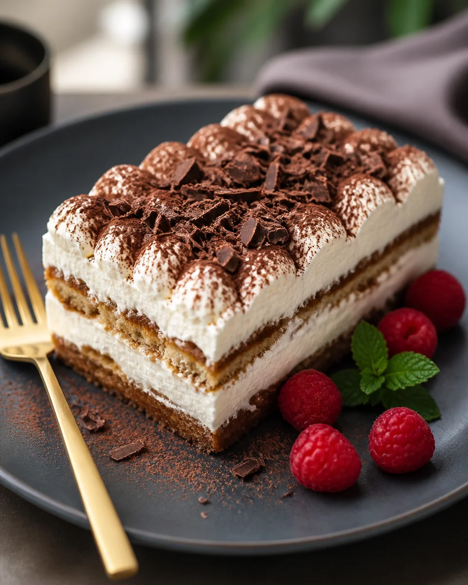 Greek Yogurt Tiramisu