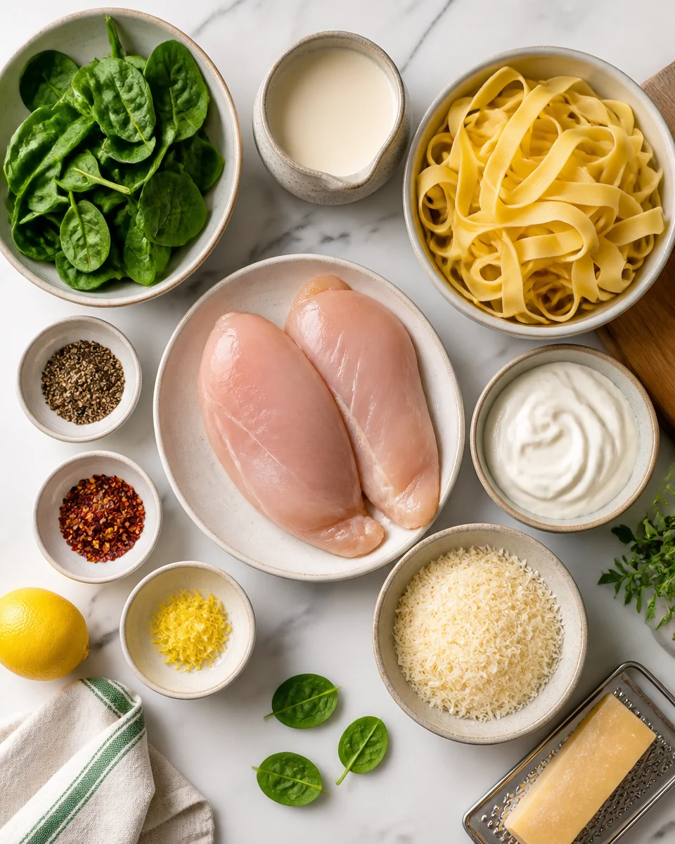 High Protein Chicken Pasta (35g Protein Per Serving!)