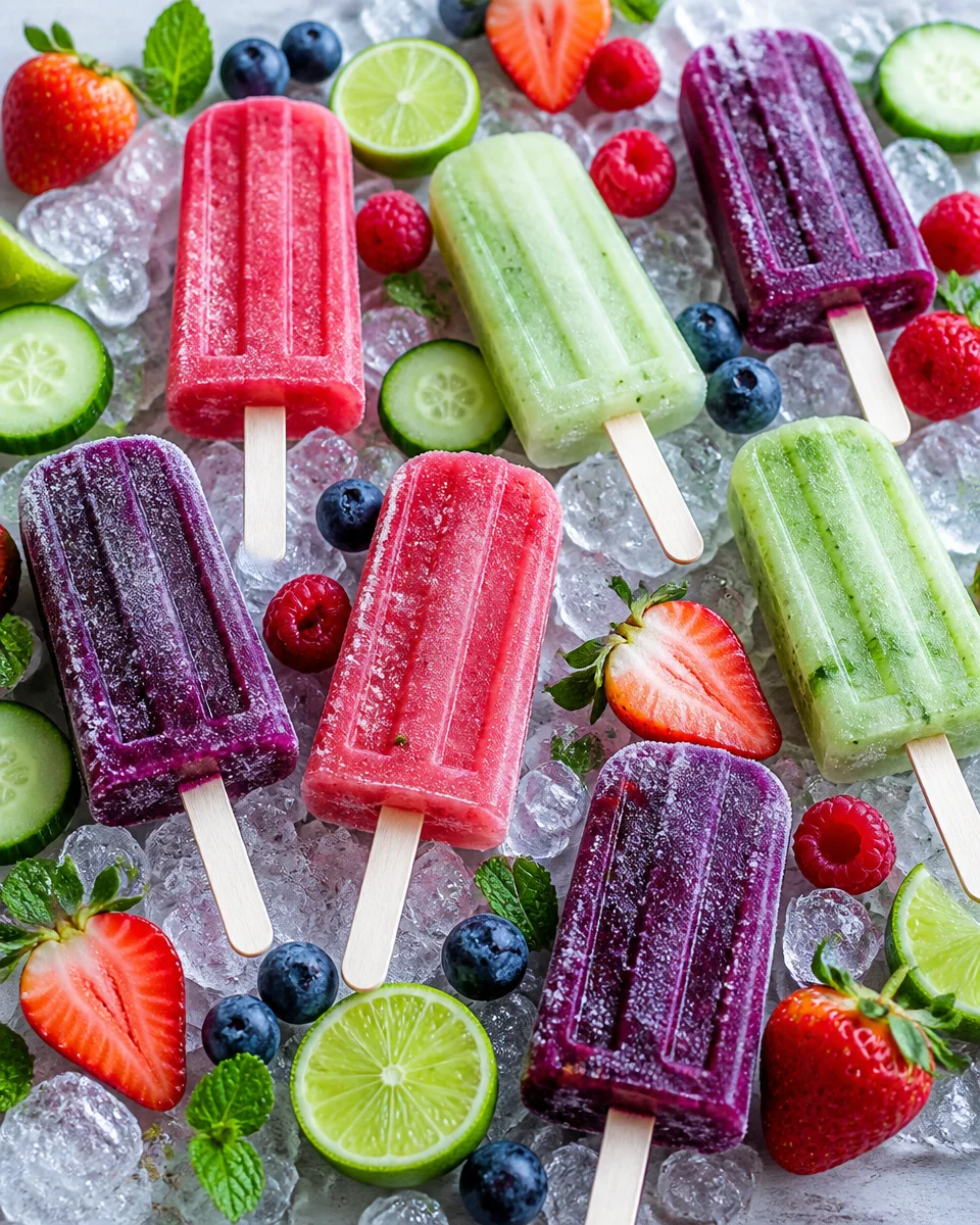 Homemade Fruit Popsicles