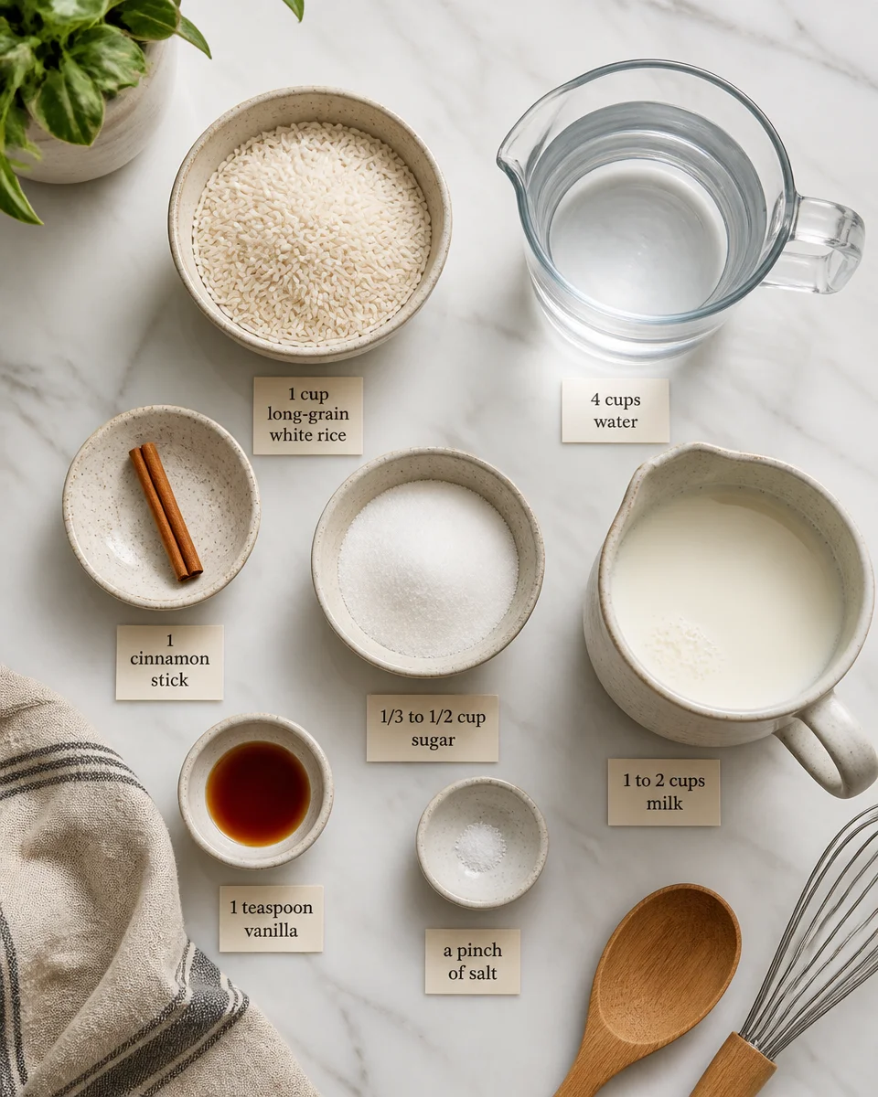 Horchata (Mexican Rice Drink)