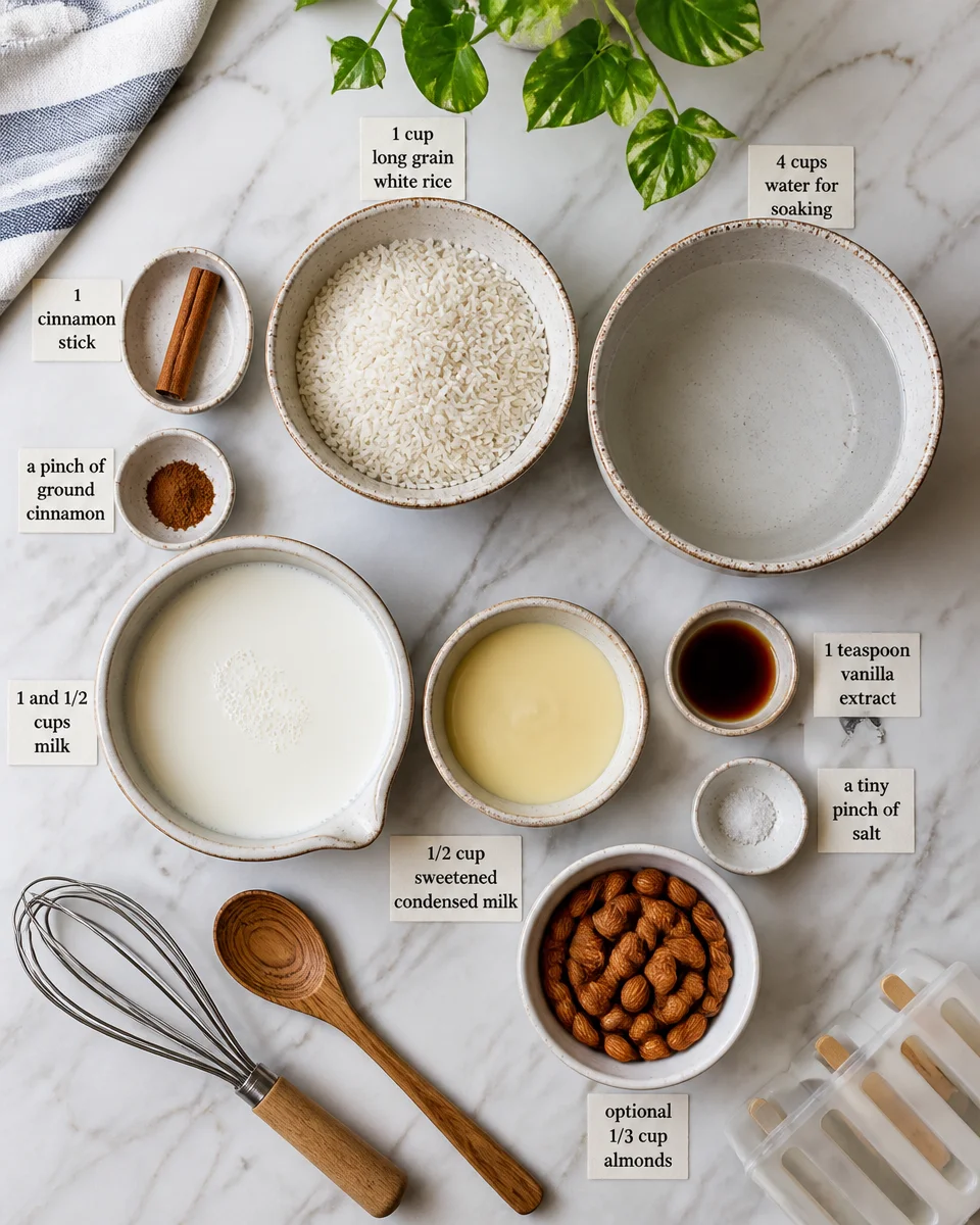 Horchata Popsicles Recipe