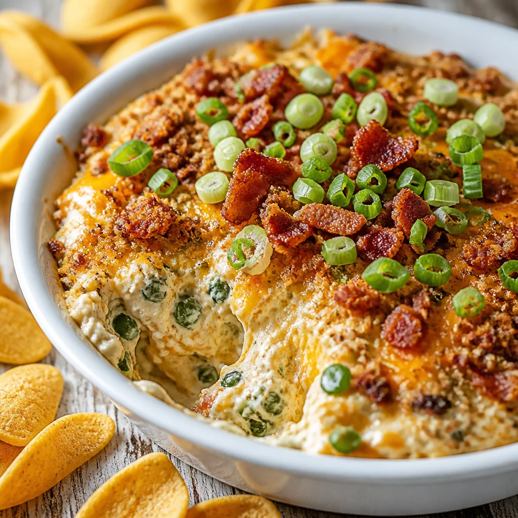 Creamy Jalapeño Popper Dip with Bacon, Cheese, and Spicy Jalapeños