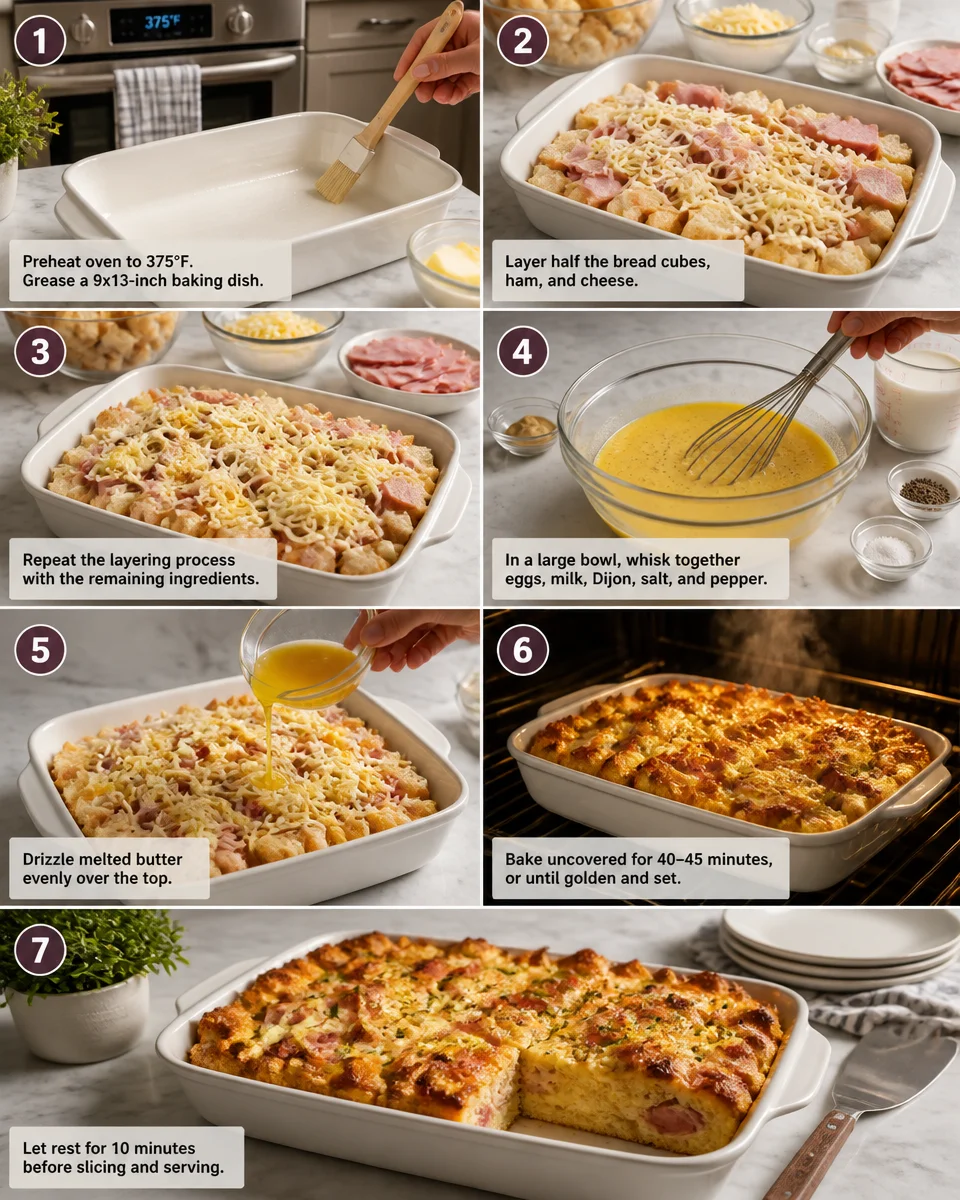 Monte Cristo Breakfast Casserole