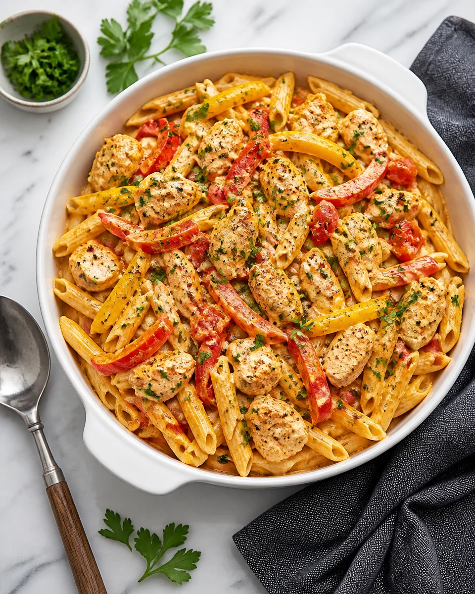 One Pan Cajun Chicken Pasta