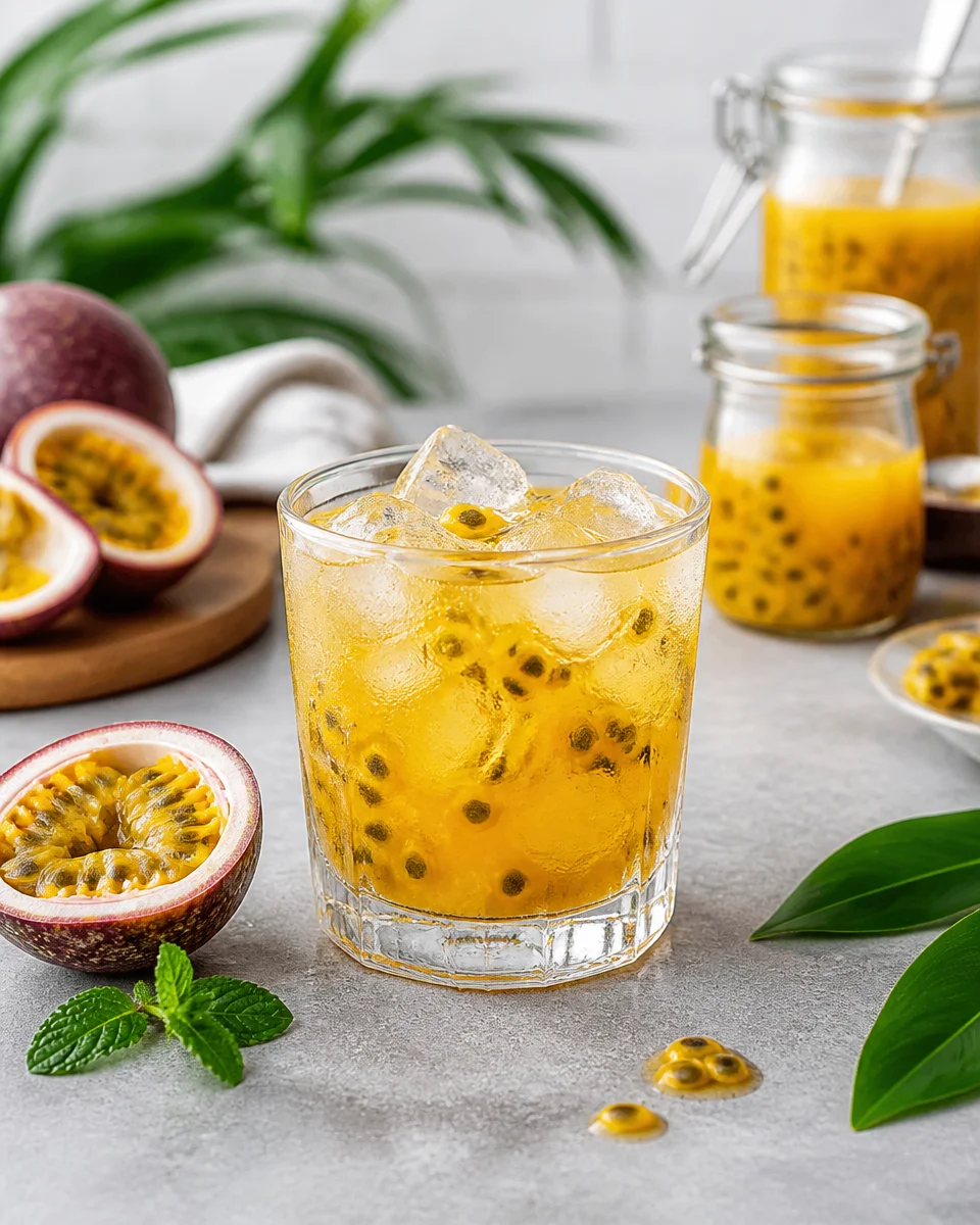 Passion Fruit Lemonade Punch
